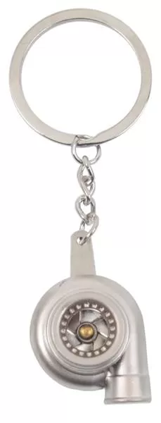 Key Ring Turbo Silver