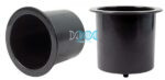 Plastic Cup Holder 74mm Black