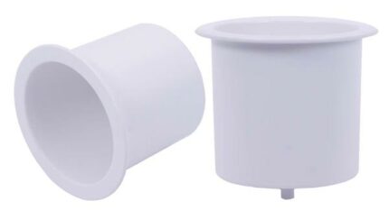 Plastic Cup Holder 74mm White