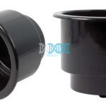 Plastic Cup Holder Large 90mm Black