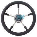 Steering 316 Stainless Steel W/Pu Foam 13 7/8 Black