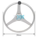 DISCONTINUED - Steering 316 Stainless Steel W/Knob 15.5