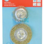 Wire Brush 2 Piece 23 Assorted With Shaft
