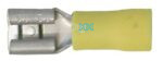 Yellow Terminal Female 6.3mm - 10 Pieces