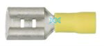 Yellow Terminal Female 9.3mm - 10 Pieces