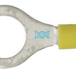 Yellow Ring Terminal 12mm- 10 Pieces