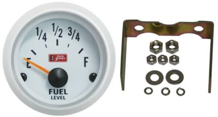 2 Fuel Gauge Super White