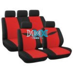 Seat Cover 9 Piece Red Leaf