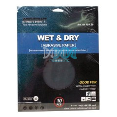 Water Paper Grit 360(10)230X280mm Sheet