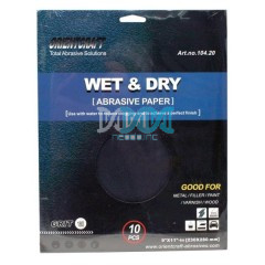 Water Paper Grit 180(10)230X280Sheet