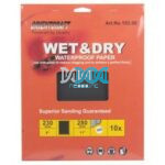 Water Paper Grit 400(10)230X280mm Sheet