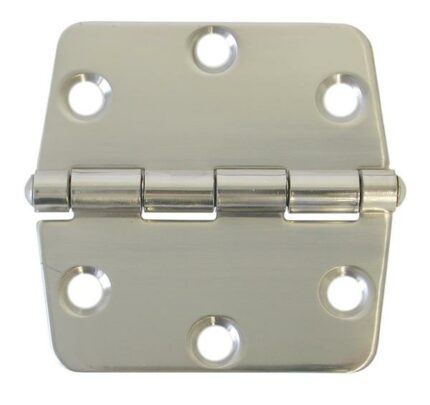 Door Hinge 74X74mm 316 Stainless Steel