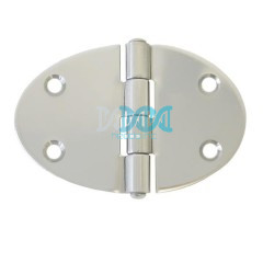 Round Hinge 84X56mm 316 Stainless Steel