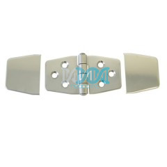 Hinge With Cover 36.5X76mm 316 Stainless Steel