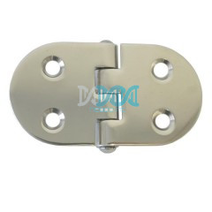 Round Side Hinge Flush Mt.40X74mm 316 Stainless Steel