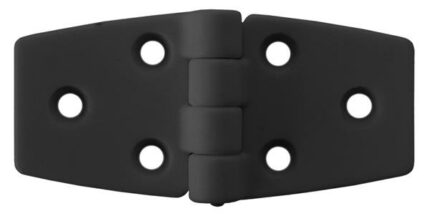 Door Hinge Black Nylon 79X38mm