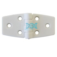Door Hinge White Nylon 79X38mm