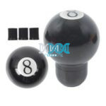 Gear Knob 8 Ball With 3 Sizes Inserts