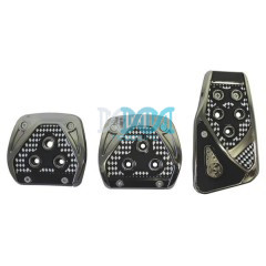 Pedal Pads Grey 3 Piece Set