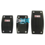 Pedal Pads Trd Black 3 Piece Set