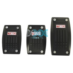 Pedal Pads Trd Black 3 Piece Set