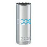 Socket Tube 22mm 1/2 Inch Drive 76mm 12 Point