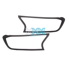 Ford Ranger T7 2015 Black Head Lamp Cover Set- Onwards