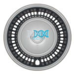 Wheel Cover 15Chrome/Black With Badge