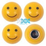 Valve Cap Set Smile Face 4 Piece