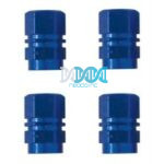 Valve Cap Set 4 Piece Blister Blue