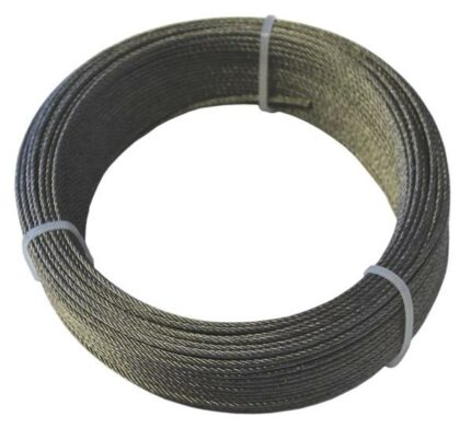 Wire Rope 2mm Ss316 Core 7X7 50M Roll