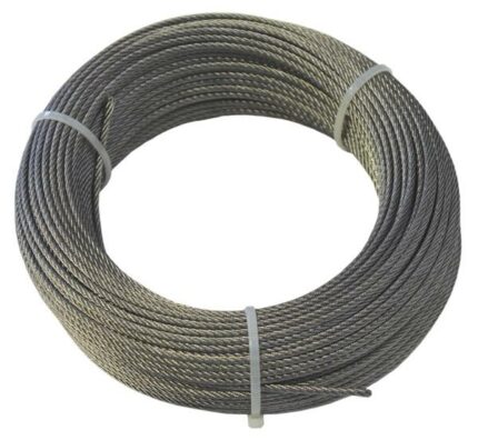 Wire Rope 3mm Ss316 Core 7X7 50M Roll