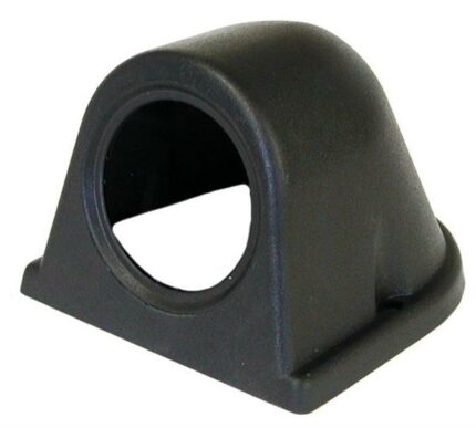 Gauge Dash Pod 1 Hole Black