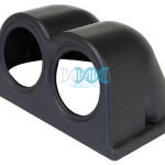 Gauge Dash Pod 2 Holes Black