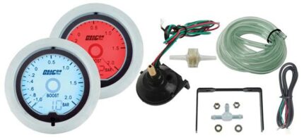 2 Lcd Boost Gauge 12V