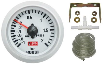 2 Boost Guage Silver/Silver