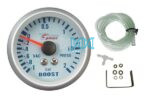 2 Boost Gauge Silver/White