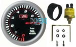 Oil Pressure Gauge Super White
