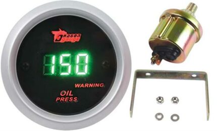 2 Digital Oil Pressure Gauge