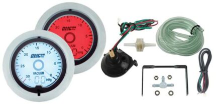 2 Lcd Vacuum Gauge 12V