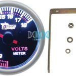 2 Volt Gauge S/White With Sender Type-R