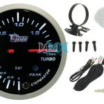 Boost Gauge Electrical 60mm With Sensor Black/Black
