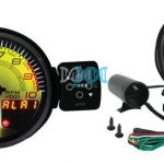 3 34Tachmeter Orange Face With Shift Lig