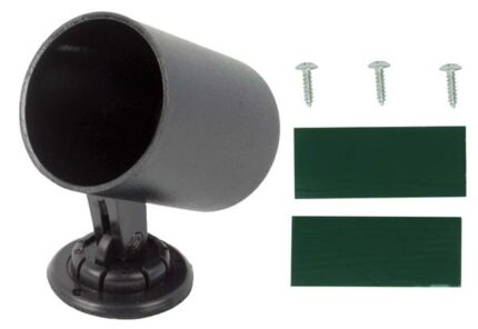 2 Gauge Mounting Cup-Black