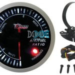 Air Fuel/Ratio Gauge 60mm Sil/Black