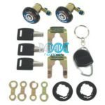 2 Door Lock With Round Key