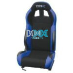 Reclining Racing Seats P/Apple Cloth Set Blue