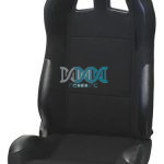 Reclining Racing Seats P/Apple Cloth Black Set