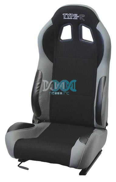 Reclining Racing Seats P/Apple Cloth Set Grey