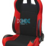 Reclining Racing Seats P/Apple Cloth Set Red